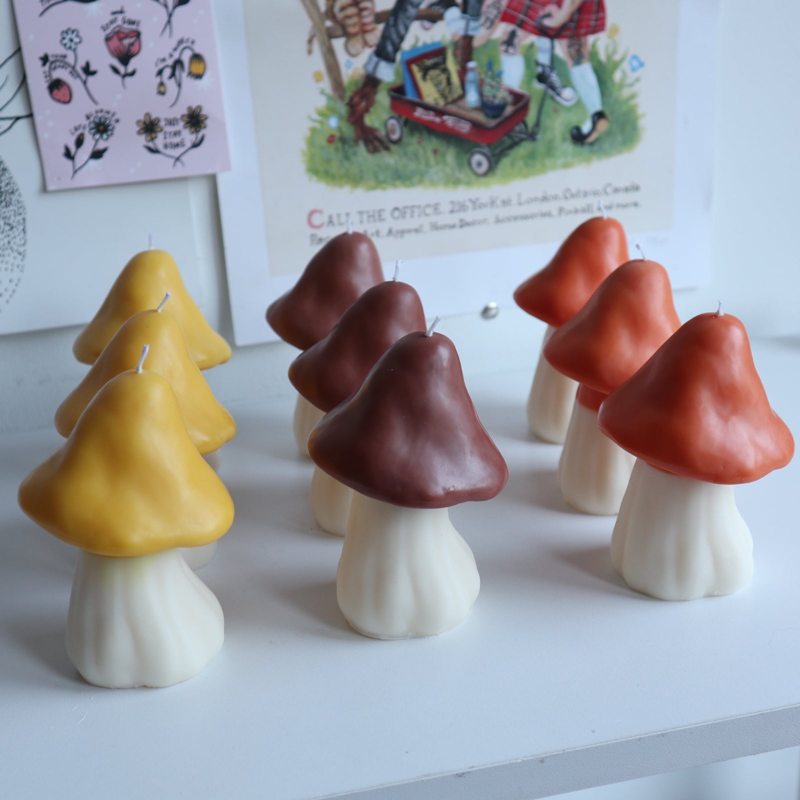 MUSHROOM CANDLES – Drop Dead Candles