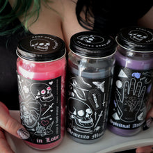 Load image into Gallery viewer, Spell Candle - Pink - Lucky in Love Grapefruit and Blood Orange Scent