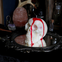 Load image into Gallery viewer, Bleeding Skull Candle - Small