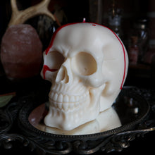 Load image into Gallery viewer, Bleeding Skull Candle - Large