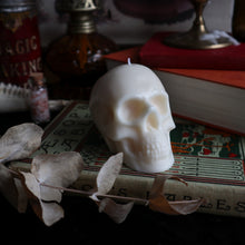 Load image into Gallery viewer, Skull Candle - Black or Cream