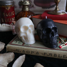 Load image into Gallery viewer, Skull Candle - Black or Cream