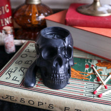 Load image into Gallery viewer, Skull Candle - Black or Cream
