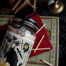 Load image into Gallery viewer, Fourth Wing Glass Jar Candle