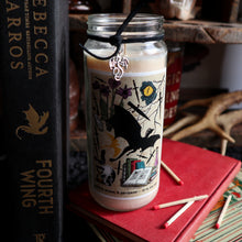 Load image into Gallery viewer, Fourth Wing Glass Jar Candle