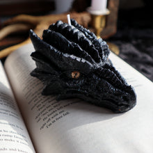 Load image into Gallery viewer, Black Dragon Head Candle