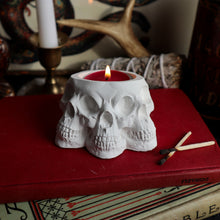 Load image into Gallery viewer, Skull Tea Light Holder