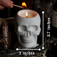 Load image into Gallery viewer, Skull Vessel Candle