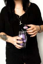 Load image into Gallery viewer, Glass Skull Mason Jar Candle