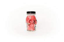 Load image into Gallery viewer, Glass Skull Mason Jar Candle