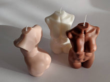 Load image into Gallery viewer, LARGE Woman Body Candle / Nude Venus Goddess Figure Candle / Female Figure Bust