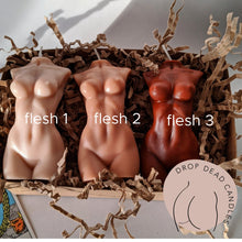 Load image into Gallery viewer, Woman Body Candle / Nude Venus Goddess Figure Candle / Female Figure Bust