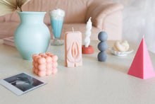 Load image into Gallery viewer, Vagina Candle / Yoni Candle / Pussy Vulva Fertility Candle / Scented Soy Wax Candle