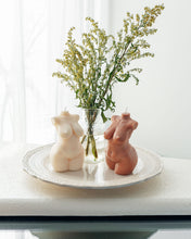 Load image into Gallery viewer, Curvy Body Candle / Plus Sized Full Figure Woman Candle Torso - You Choose the Colour