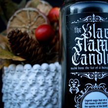 Load image into Gallery viewer, Black Flame Candle / Black jar Candle