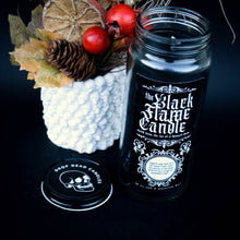 Load image into Gallery viewer, Black Flame Candle / Black jar Candle