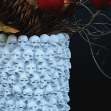 Load image into Gallery viewer, Skull Planter Vase / Catacomb Make Up Brush Holder
