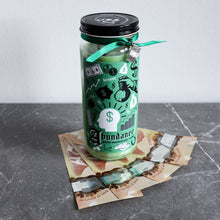 Load image into Gallery viewer, Money Spell Candle / Abundance Manifestation Candle / Green Money Drawing Intention Candle