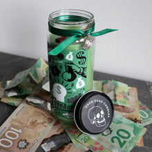 Load image into Gallery viewer, Money Spell Candle / Abundance Manifestation Candle / Green Money Drawing Intention Candle