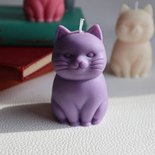 Load image into Gallery viewer, Cute Cat Candle Kitty / Soy Wax Cat Candles