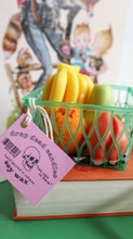 Load image into Gallery viewer, Scented Fruit Candles / Basket of Fruit Shaped Candles: Banana Orange Pear Peach