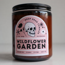Load image into Gallery viewer, Scented Amber Jar Soy Candle / Four Scents: Lemon Incense Teak Jasmine Candle