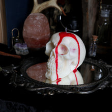 Load image into Gallery viewer, Bleeding Skull Candle - Small
