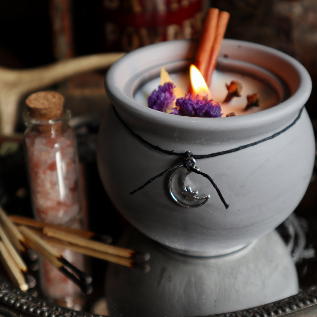 Cauldron Vessel Candle