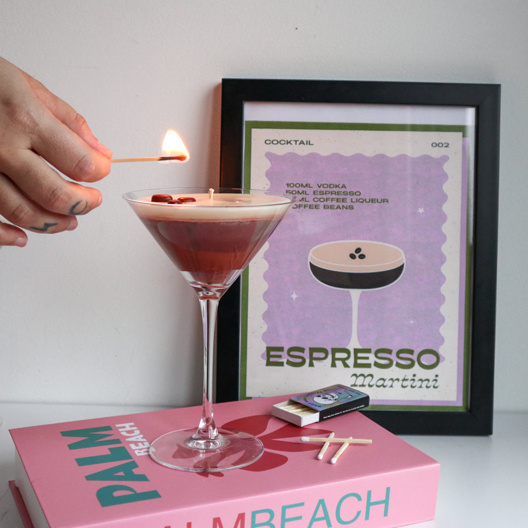 Espresso Martini Candle *SECONDS*