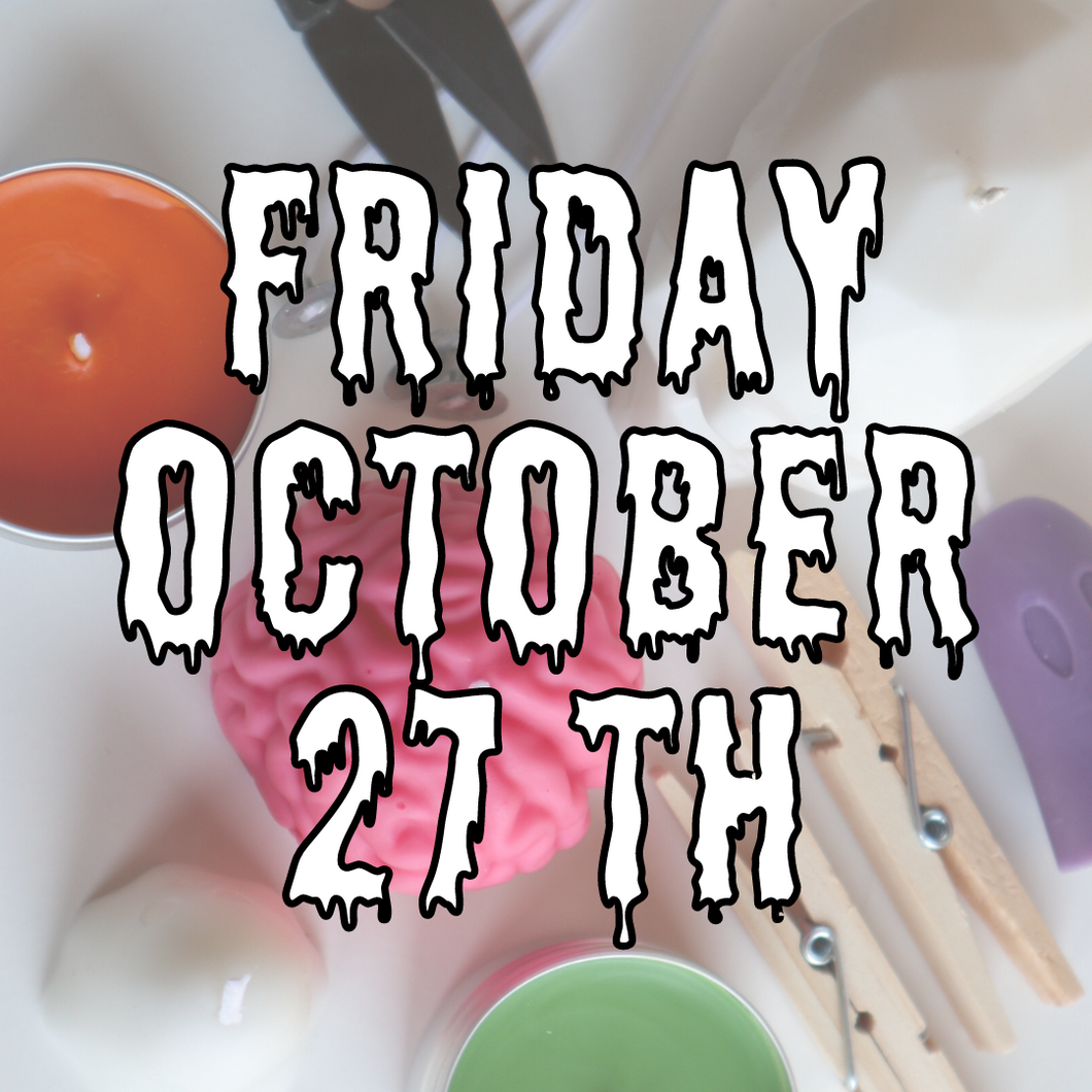 Halloween Candle Making Workshop Ticket - Fri Oct 27