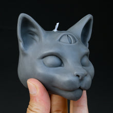 Load image into Gallery viewer, Third Eye Cat Candle
