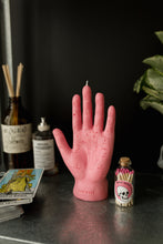 Load image into Gallery viewer, Large Palmistry Candle / Palm Reading Hand / Fortune Teller Candle 
