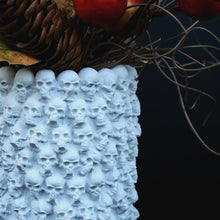 Load image into Gallery viewer, Skull Planter Vase / Catacomb Make Up Brush Holder
