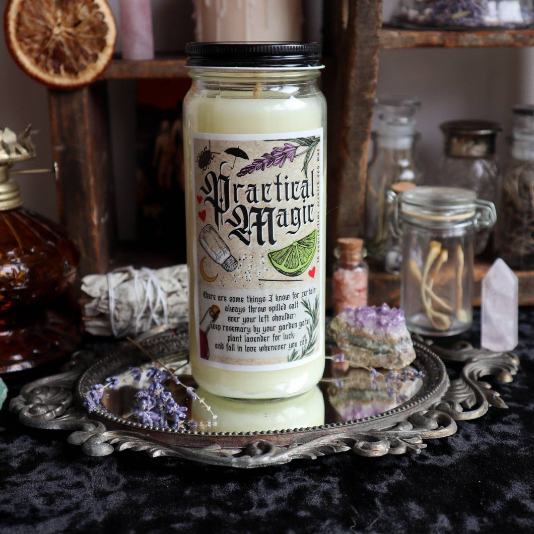 Practical Magic Witch Spell Candle